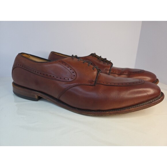 Allen Edmonds Kingsley Size 15 D Saddle Balmoral Punched Apron Oxfords Lace Up main image 7